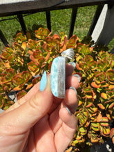 Load image into Gallery viewer, Larimar Rectangle Pendant