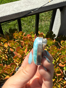 Larimar Heart Pendant