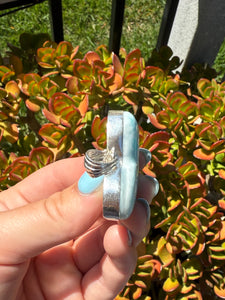 Larimar Heart Pendant