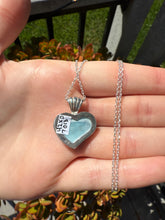 Load image into Gallery viewer, Larimar Heart Pendant