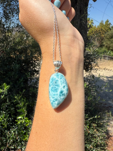 Larimar Pendant