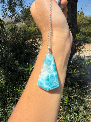Larimar Pendant