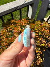 Load image into Gallery viewer, Larimar Rectangle Pendant