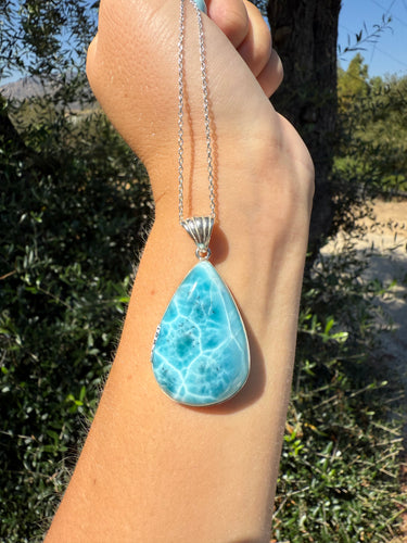 Larimar Pendant