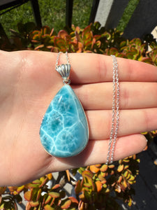Larimar Pendant