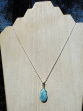 Load image into Gallery viewer, Larimar Teardrop Pendant