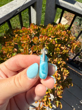 Load image into Gallery viewer, Larimar Teardrop Pendant