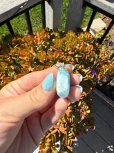 Load image into Gallery viewer, Larimar Oval Pendant