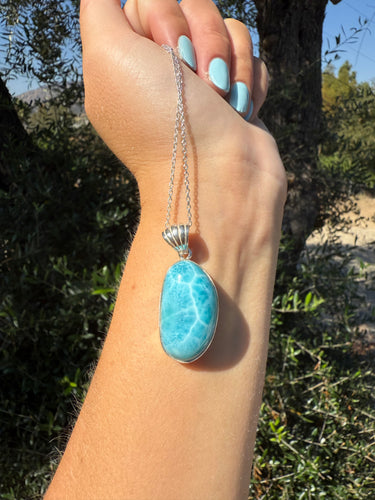 Larimar Pendant