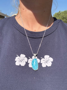 Larimar Pendant