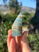 Load image into Gallery viewer, Lemurian Aquantine Calcite Tower