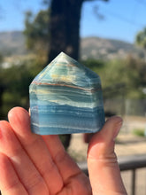 Load image into Gallery viewer, Lemurian Aquantine Calcite Tower
