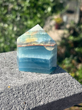 Load image into Gallery viewer, Lemurian Aquantine Calcite Tower