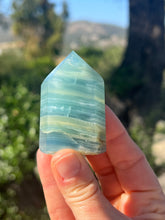 Load image into Gallery viewer, Lemurian Aquantine Calcite Tower