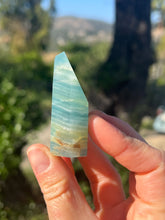 Load image into Gallery viewer, Lemurian Aquantine Calcite Tower