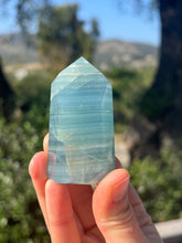 Load image into Gallery viewer, Lemurian Aquantine Calcite Tower