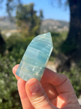 Load image into Gallery viewer, Lemurian Aquantine Calcite Tower