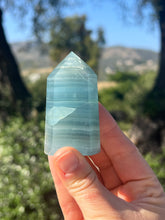 Load image into Gallery viewer, Lemurian Aquantine Calcite Tower