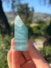Load image into Gallery viewer, Lemurian Aquantine Calcite Tower