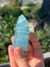 Load image into Gallery viewer, Lemurian Aquantine Calcite Tower