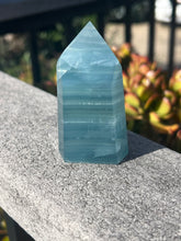 Load image into Gallery viewer, Lemurian Aquantine Calcite Tower