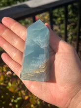 Load image into Gallery viewer, Lemurian Aquantine Calcite Tower