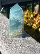 Load image into Gallery viewer, Lemurian Aquantine Calcite Tower