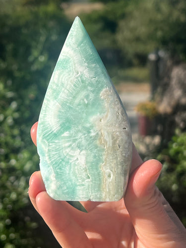 Hemimorphite Flame