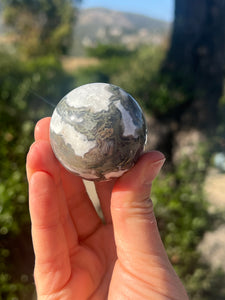Moss Agate Sphere