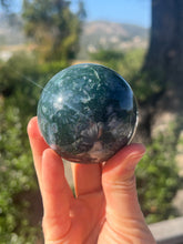 Load image into Gallery viewer, Moss Agate sphere