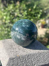 Load image into Gallery viewer, Moss Agate sphere