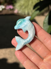 Load image into Gallery viewer, Larimar Dolphin