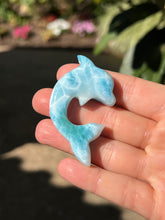 Load image into Gallery viewer, Larimar Dolphin
