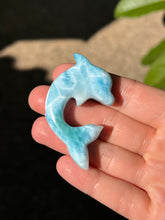 Load image into Gallery viewer, Larimar Dolphin