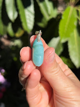 Load image into Gallery viewer, Larimar Star Sterling Silver Necklace 18”
