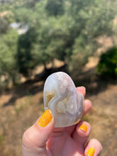 Load image into Gallery viewer, Pink Amethyst Flower Agate Heart