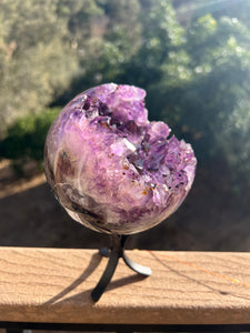 Amethyst Druzy XL Sphere