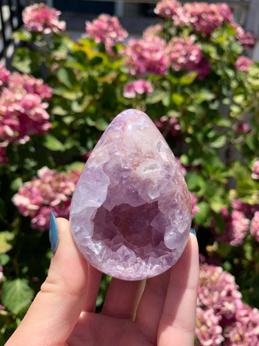 Pink Amethyst Egg