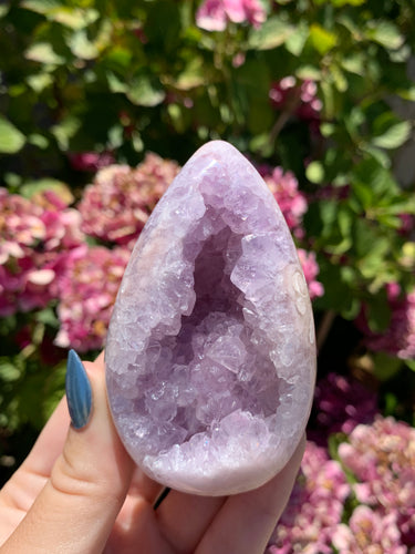 Pink Amethyst Egg