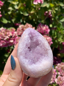 Pink Amethyst Egg