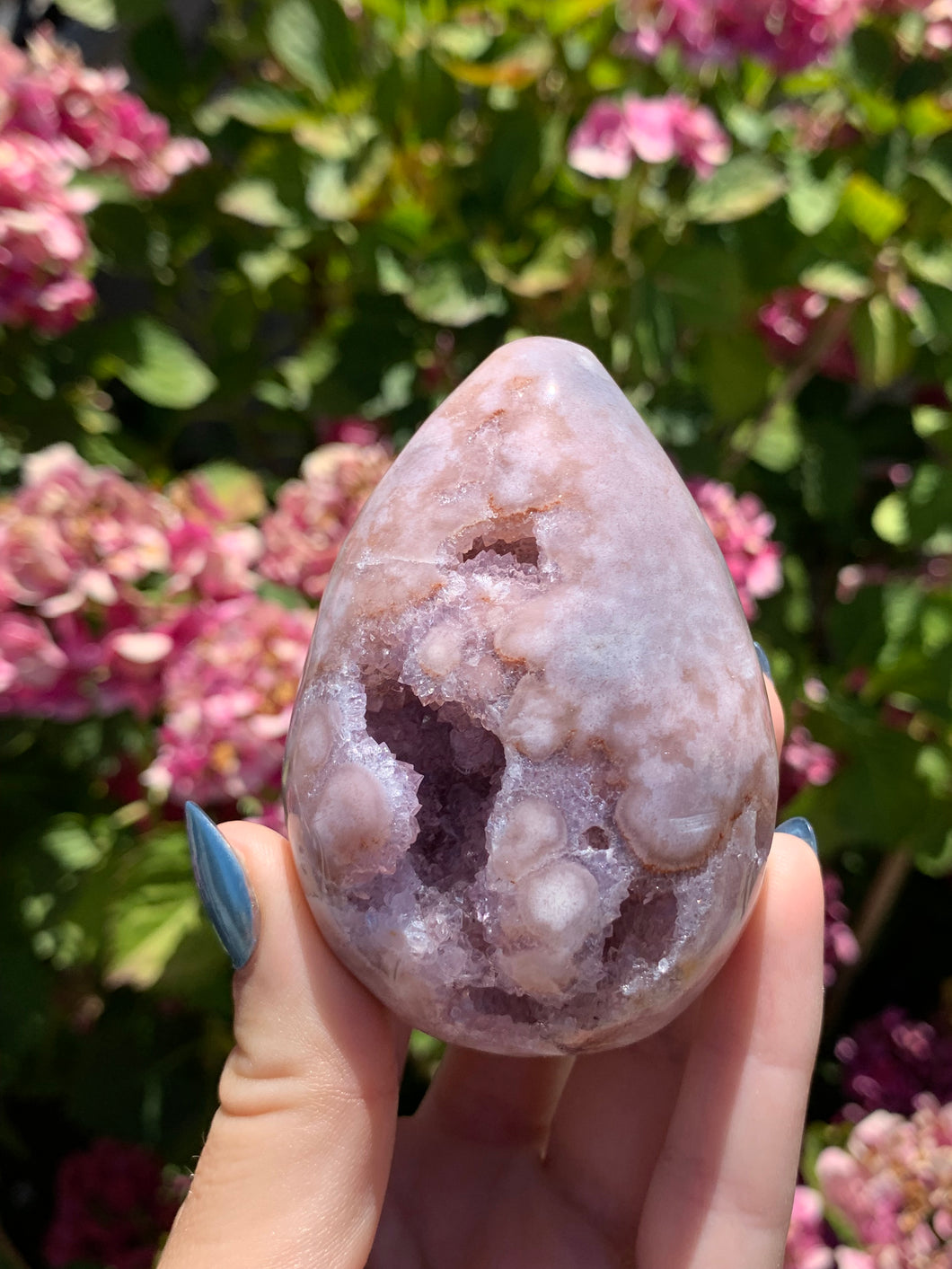 Pink Amethyst Egg