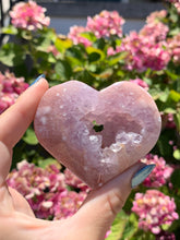 Load image into Gallery viewer, Pink Amethyst Heart