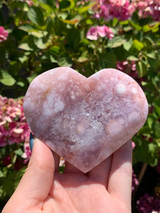 Pink Amethyst Heart