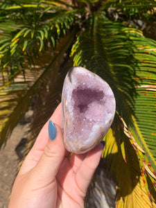 Pink Amethyst Self Standing Druzy