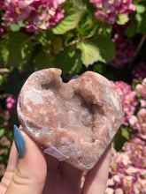 Load image into Gallery viewer, Pink Amethyst Heart