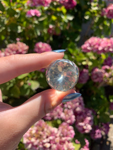 Citrine Faceted Flame