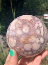 Load image into Gallery viewer, Pink Amethyst Flower Agate Sphere