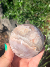 Load image into Gallery viewer, Pink Amethyst Flower Agate Sphere