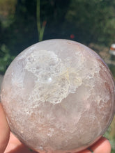 Load image into Gallery viewer, Pink Amethyst Flower Agate Sphere