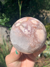 Load image into Gallery viewer, Pink Amethyst Flower Agate Sphere